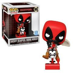 Sheriff Deadpool Riding Horsey Funko 6'