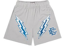 EE Shorts Grey 'Blue Bolt'