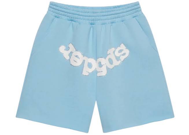 Sp5der shorts (sky blue)