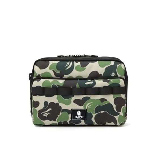 bape messenger bag (Green)