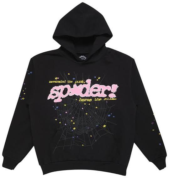 Sp5der Hoodie V2 'Black'