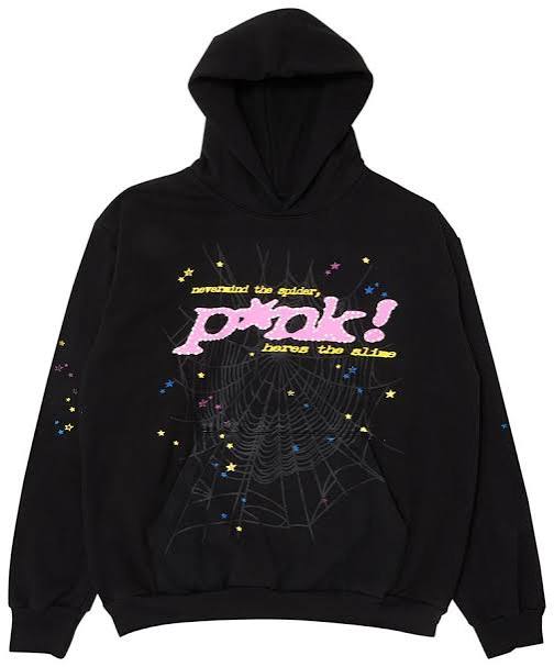 sp5der hoodie p*nk!