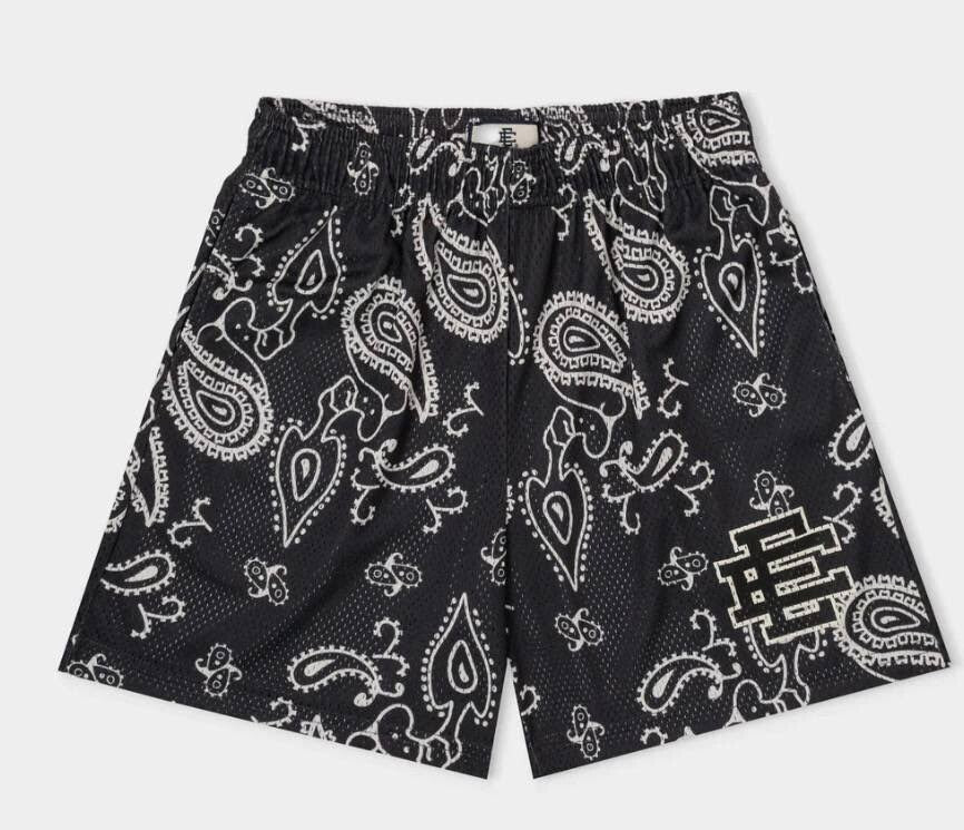 EE Shorts 'Black Paisley'