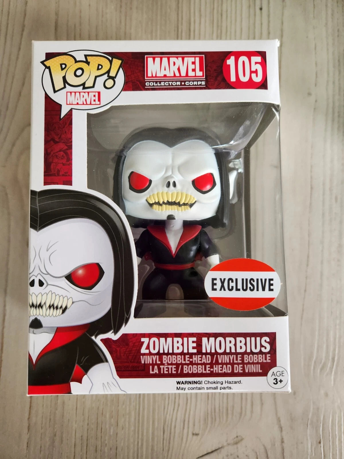 zombie morbius 105 funko