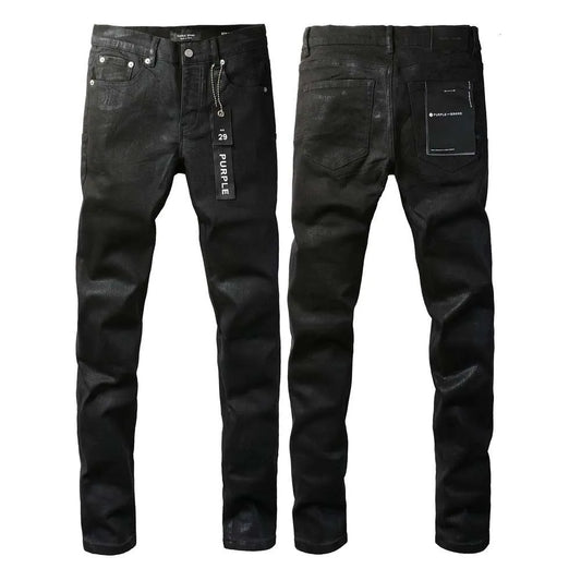 Purple Jeans (Leather Black)