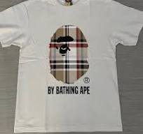 Bape X Burberry Tee