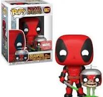 Funko Pop! Marvel Zombies Deadpool with Headpool Collector Corps Exclusive Figure #667