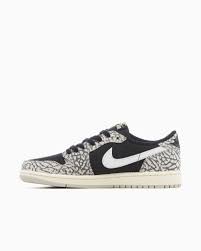 Jordan 1 Retro Low OG Black Cement