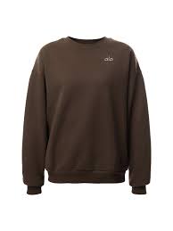 Alo Crewneck 'Espresso'