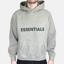 Essential Hoodie (heather oatmeal)
