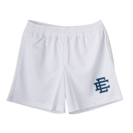 EE shorts white and blue