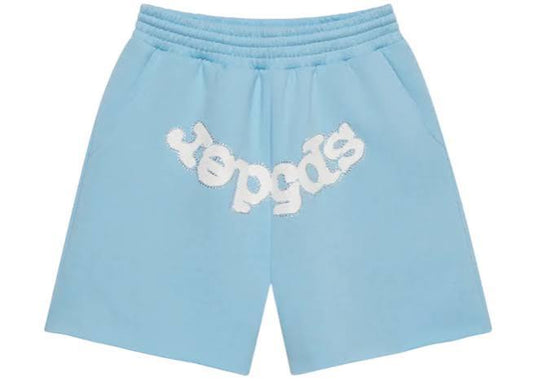 Sp5der shorts (sky blue)