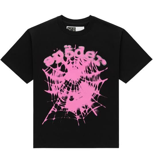 sp5der phantom pink web tee