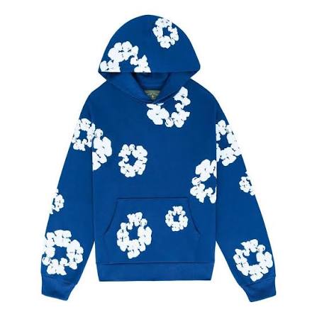 denim tears hoodie blue