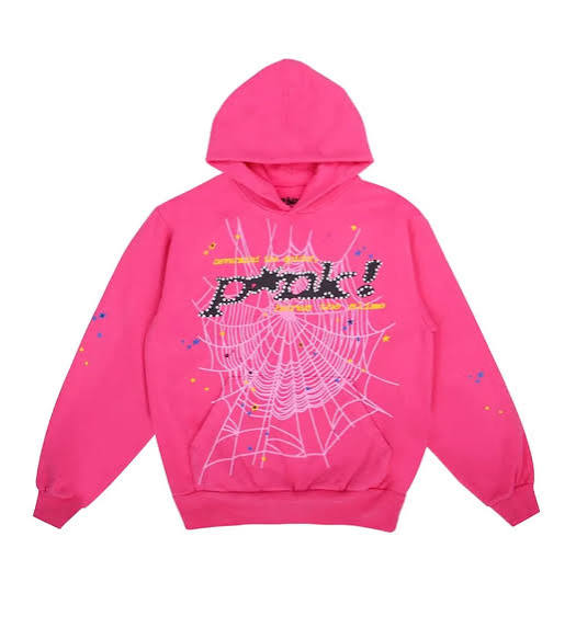 Sp5der Hoodie 'Pink'