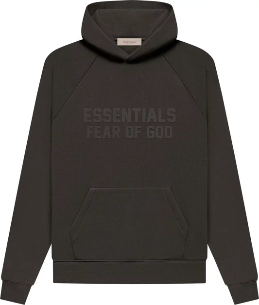 Essential Hoodie (Off-Black)