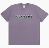 Supreme Shirt (Purple Stencil Tee)